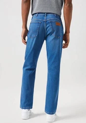Wrangler Straight-Jeans Texas (821) Hellblau/Blau