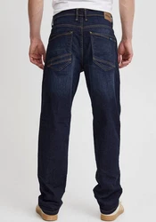 BLEND Jeans Rock Dunkelblau/Blau/Lila