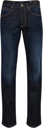 BLEND Jeans Rock Dunkelblau/Blau/Lila