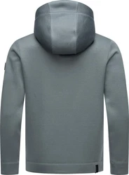 Ragwear Kapuzenstrickjacke Fabian Herren Grau/Dunkelgrau/Dunkelblau/Hellgrau/Blau