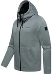 Ragwear Kapuzenstrickjacke Fabian Herren Grau/Dunkelgrau/Dunkelblau/Hellgrau/Blau
