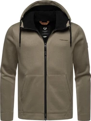 Ragwear Kapuzenstrickjacke Fabian Herren Khaki/Dunkelgrün/Grau/Braun/Beige