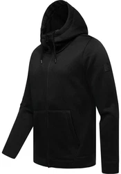 Ragwear Kapuzenstrickjacke Fabian Herren Schwarz/Grau