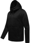 Ragwear Kapuzenstrickjacke Fabian Herren Schwarz/Grau