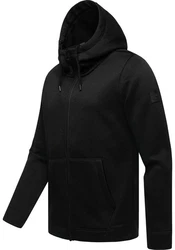 Ragwear Kapuzenstrickjacke Fabian Herren Schwarz/Grau