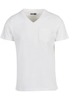 DEF T-Shirt Herren Weiß/Creme/Grau DEF T-Shirt Herren Weiß/Creme/Grau