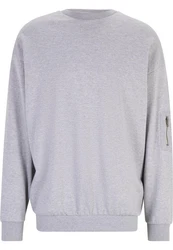 DEF Pullover Crewneck Joe Grau/Hellgrau