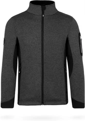 normani Fleecejacke Wapusk Herren Dunkelgrau/Grau/Hellgrau