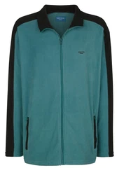 Boston Park Fleecejacke Türkis/Grün