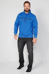 Sweatshirt Sweatshirt Stehkragen Schriftzug