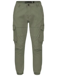 FALKENSTEJN Cargohose Kruger Dunkelgrün/Khaki