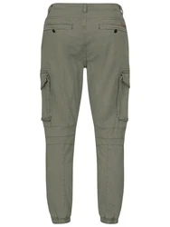 FALKENSTEJN Cargohose Kruger Dunkelgrün/Khaki