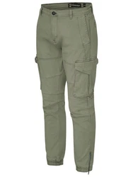 FALKENSTEJN Cargohose Kruger Dunkelgrün/Khaki