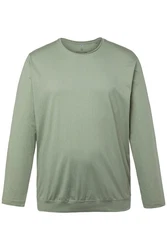 Boston Park T-Shirt Langarmshirt Bauchfit Rundhals Weiß/Grau/Creme/Rot/Khaki/Grün/Blau/Braun