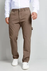 Boston Park Chinohose Workerhose 4-Pocket Hammerschlaufe 