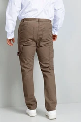 Boston Park Chinohose Workerhose 4-Pocket Hammerschlaufe 