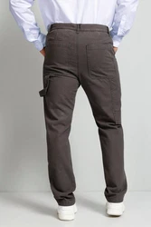 Boston Park Chinohose Workerhose 4-Pocket Hammerschlaufe 