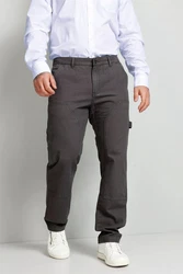 Boston Park Chinohose Workerhose 4-Pocket Hammerschlaufe 