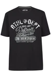 John F. Gee T-Shirt Athl. Dept. Print Rosa/Braun/Schwarz/Beige