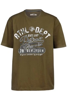 John F. Gee T-Shirt Athl. Dept. Print Dunkelgrün John F. Gee T-Shirt Athl. Dept. Print Dunkelgrün