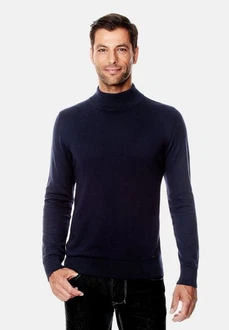 Vincenzo Boretti V-Ausschnitt Pullover tailliert Stehkragen Vincenzo Boretti V-Ausschnitt Pullover tailliert Stehkragen