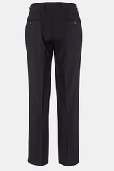 Men Plus Anzughose verstellbarer Bund Bauchfit Braun/Lila/Dunkelgrau/Dunkelblau