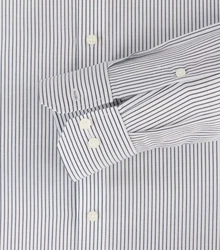 Redmond Langarm Businesshemd Comfort Fit (241700100) Weiß/Grau/Dunkelblau/Creme