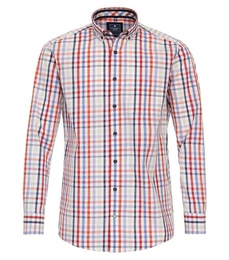 Langarmhemd kariert Comfort Fit