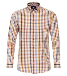 Langarmhemd kariert Comfort Fit
