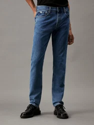Calvin Klein Jeans 'AUTHENTIC STRAIGHT' 5-Pocket Jeans Hellblau/Blau