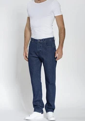 Gang 5-Pocket Jeans 94SESTO Blau/Dunkelblau
