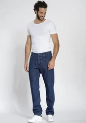 Gang 5-Pocket Jeans 94SESTO Blau/Dunkelblau