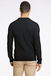 Lindbergh Pullover Strickpullover Schwarz/Dunkelgrau/Dunkelblau