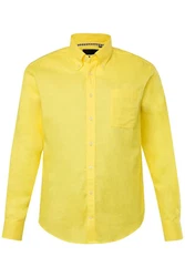 JP1880 Businesshemd Langarm Buttondown-Kragen Modern Fit Gelb
