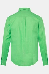 JP1880 Businesshemd Langarm Buttondown-Kragen Modern Fit Neonfarben/Grün/Türkis