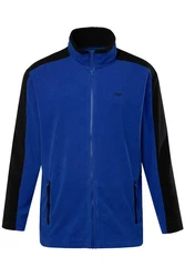 Boston Park Fleecejacke Blau/Hellblau