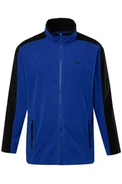 Fleecejacke Fleecejacke zweifarbig Stehkragen