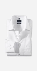 OLYMP Langarmhemd 0300/58 Hemden Creme/Weiß/Hellblau