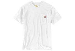 Carhartt Workwear Pocket Rundhalsshirt K87 103296 Weiß/Grau/Creme