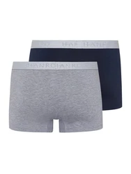 Hanro Retro Pants Cotton Essentials (2-St) Blau/Grau/Dunkelblau