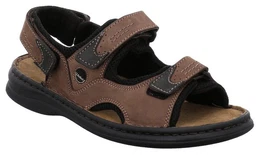 Franklin Sandale, Sommerschuh, Klettschuh, Freizeitsandale, mit Kontrastnhten