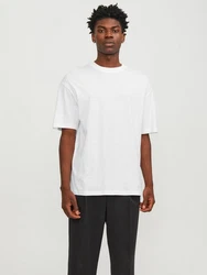 JACK & JONES T-Shirt JJEBradley offwhite