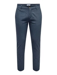 ONLY & SONS Chinohose ONSMark Pete Dunkelblau/Blau/Grau/Hellblau