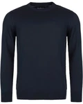 Barbour Strickpullover Pima Cotton Crew Dunkelblau