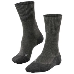 FALKE Socken TK1 Wool Dunkelgrau/Dunkelgrün/Grau/Khaki/Schwarz