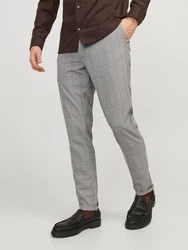 JACK & JONES Hose 'Marco Connor' Grau/Hellgrau/Khaki