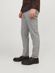 JACK & JONES Hose 'Marco Connor' Grau/Hellgrau/Khaki