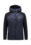Peak Performance Kurzjacke Helium Down Hybrid Hood Dunkelblau/Blau