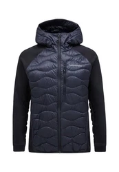 Peak Performance Kurzjacke Helium Down Hybrid Hood Dunkelblau/Blau
