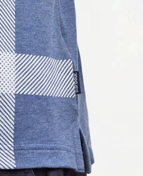 Barbour Poloshirt Piqu-Polo Blaine Blau/Grau/Hellblau
